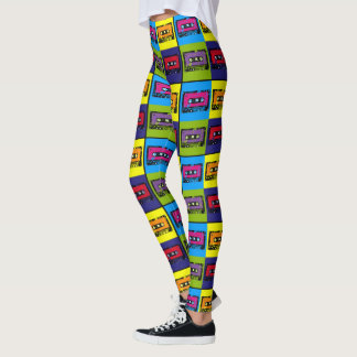 Legging Fita Cassette Retro 90's Pop Art