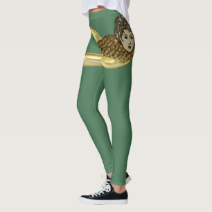 Legging Fita de Cherub ouro