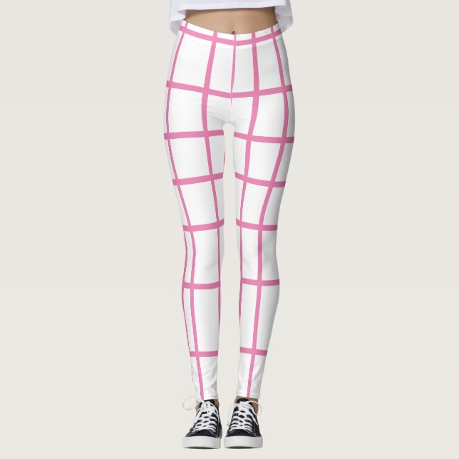 Legging Fita Rosa Pastel (Frente)