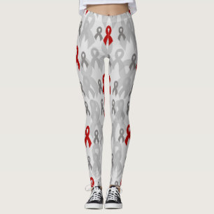 Legging Fitas de cinzas..Diabetes