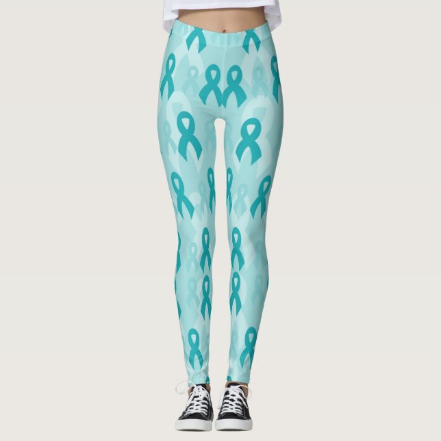 Legging Fitas Teais...TN (Frente)