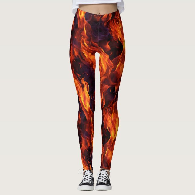 Legging Flames Pattern (Frente)