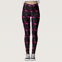 Flamingo brilhante padrão de brilhos rosa preto