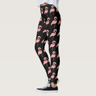 Legging Flamingo Design Você Escolhe A Cor De Fundo