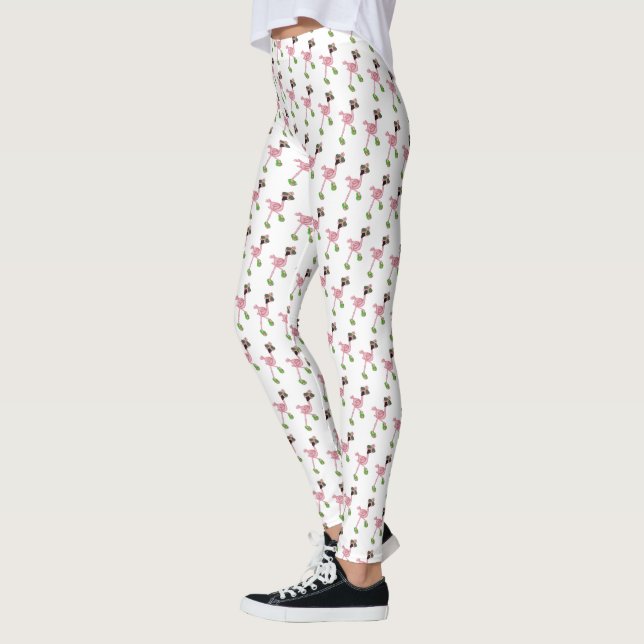 Legging Flamingos (Esquerda)