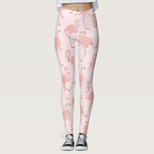 Legging Flamingos bonito Rosa