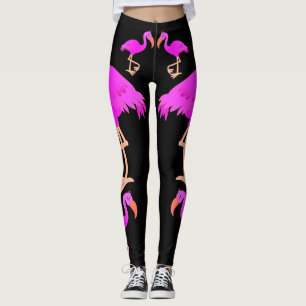 Legging Flamingos Cutes - Feliz -