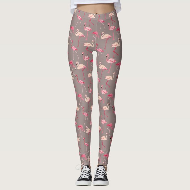 Legging Flamingos retros 2 (Frente)