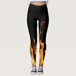 Legging Flammen – Flamme – Flame – Flames – Feuer – Fire L