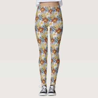 Legging Flat Floral Orgânico
