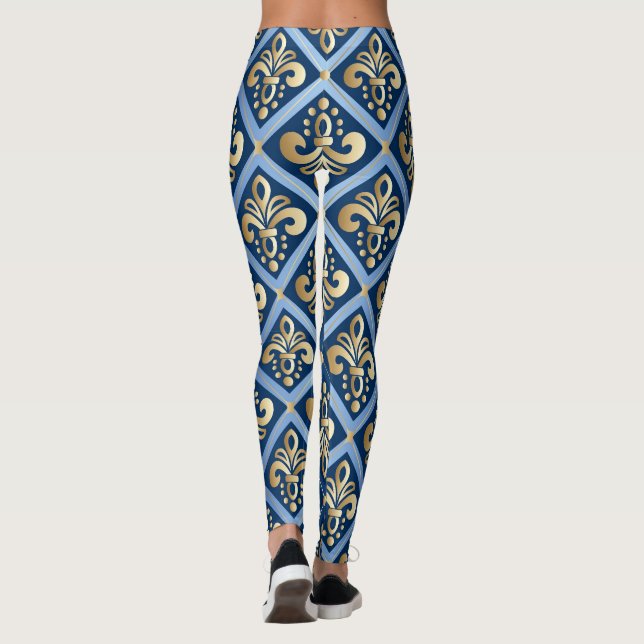 Legging Fleur De Lis 1 Pop (Verso)