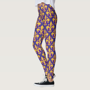 Legging Fleur de Lis, Partido de Nova Orleans Mardi Gras