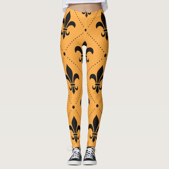 Legging Fleur De Lis Pattern (Frente)