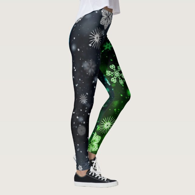 Legging Floco de neve Natal/Inverno (Direita)