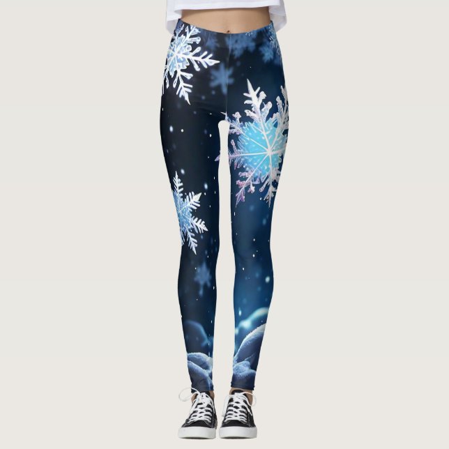 Legging Flocos de neve (Frente)