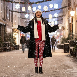 Legging Flocos de neve