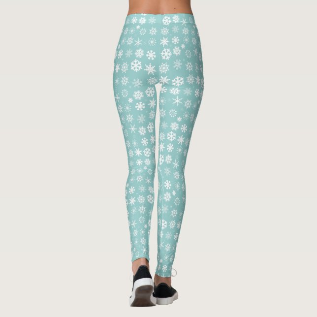 Legging Flocos de neve do inverno (Verso)