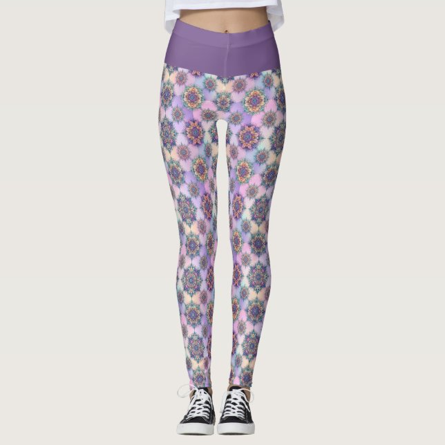 Legging Flocos de Neve Não Comuns VI (Frente)