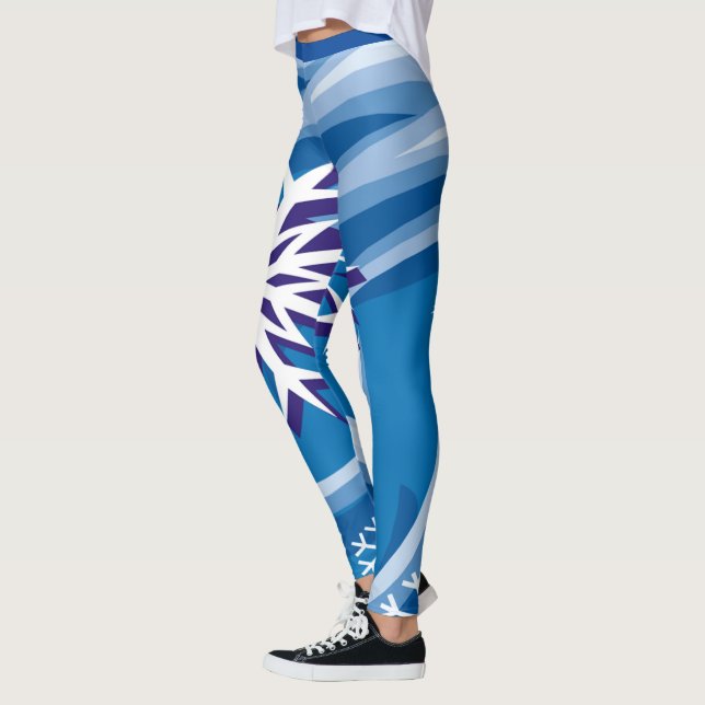 Legging Flocos de neve no vento - (Esquerda)