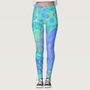 Legging flor 3D Pastel psicadélico