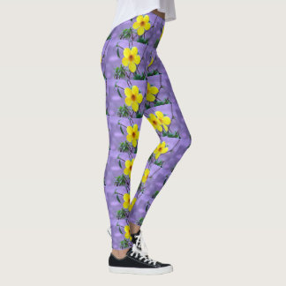 Legging Flor Amarela Esportiva Personalizar Destino