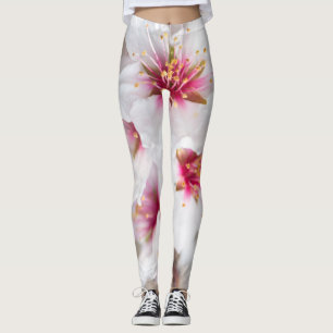 Legging Flor da amêndoa