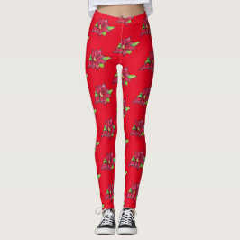 Legging Flor da Véspera de Natal