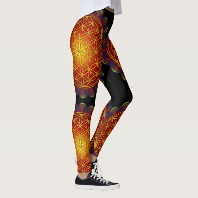 Legging Flor da Vida - Apofílise Mandala I (Direita)