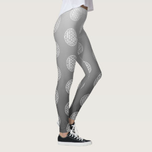 Legging FLOR DA VIDA - Contorno do símbolo da Geometria Sa