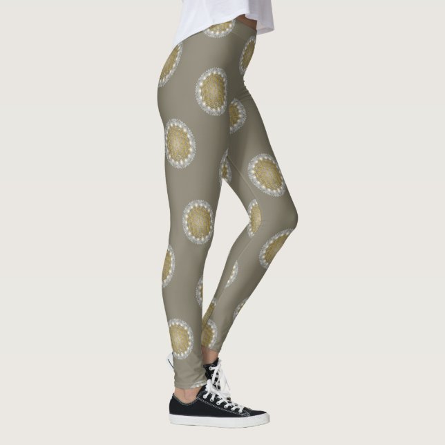 Legging FLOR DA VIDA - Geometria Sagrada Luz 1 (Direita)