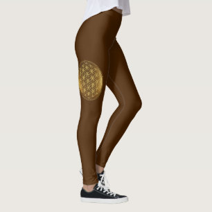 Legging FLOR DA VIDA - Medalha de Geometria Sagrada 1
