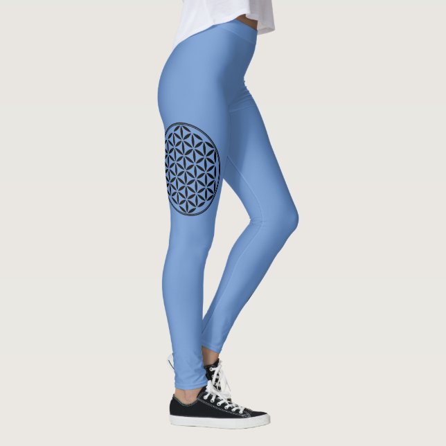Legging FLOR DA VIDA - Símbolo da Geometria Sagrada comple (Direita)