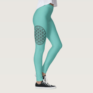Legging FLOR DA VIDA - Símbolo de Geometria Sagrado 1