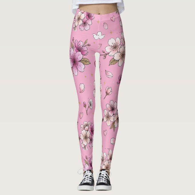Legging Flor de Cerejeira (Frente)