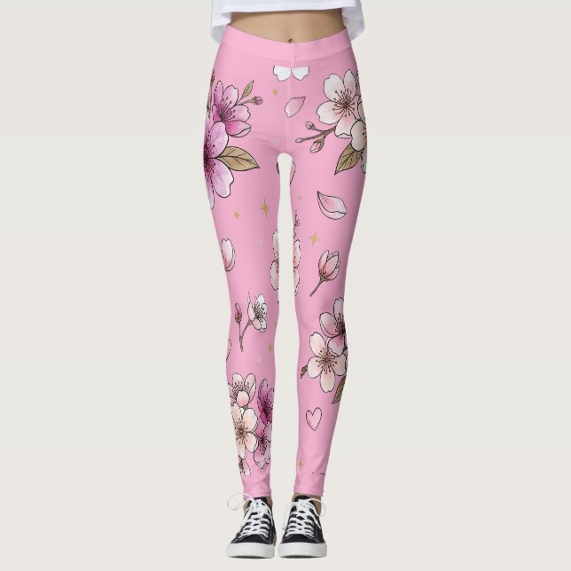 Legging Flor de Cerejeira (Frente)