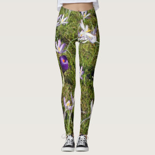 Legging Flor de Crocus