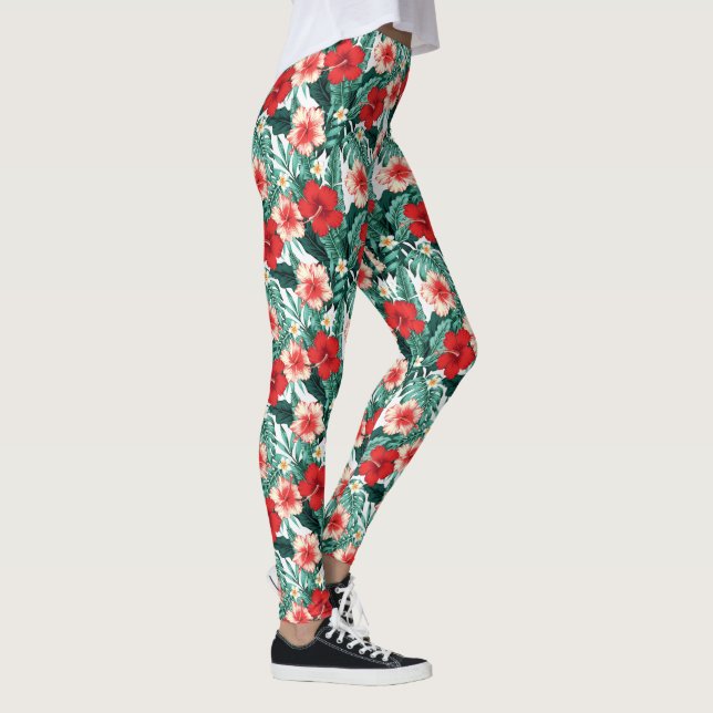 Legging Flor de Hibisco  (Direita)