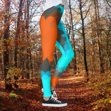 Flor de Mandala Retroativa Laranja e Azul