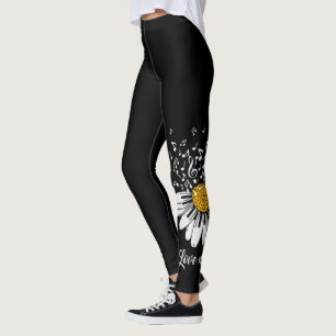 Legging Flor de Margarida Amor Música