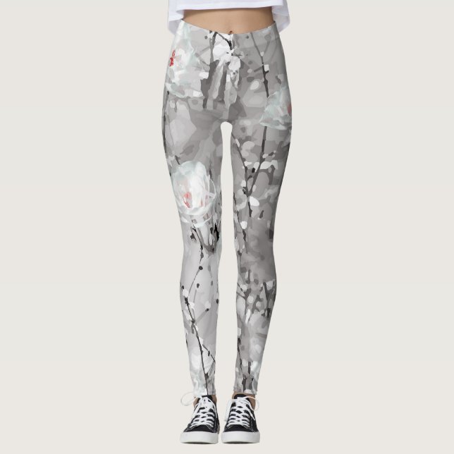 Legging Flor de Neve de Inverno (Frente)