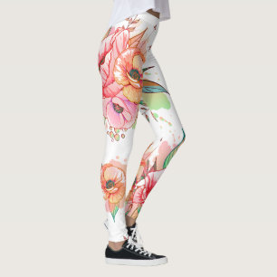 Legging flor de primavera