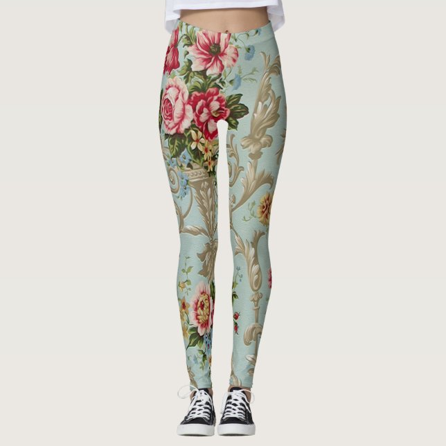 Legging Flor de Sangue - Pernas (Frente)