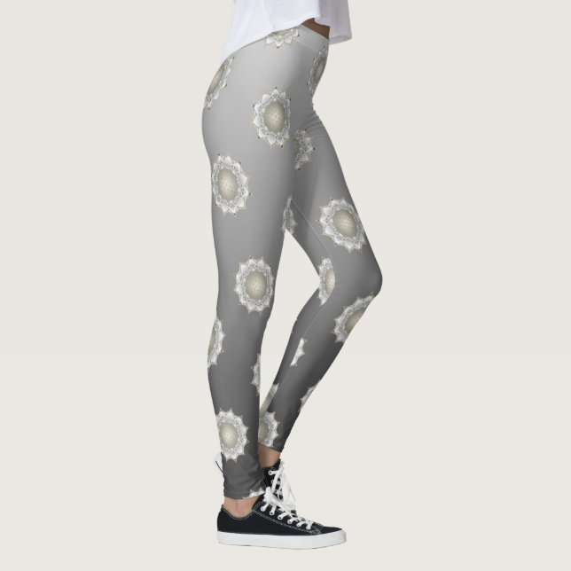 Legging Flor De Vida - Blossomas Mandala 1 (Direita)