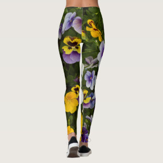 Legging Flor e folhagem