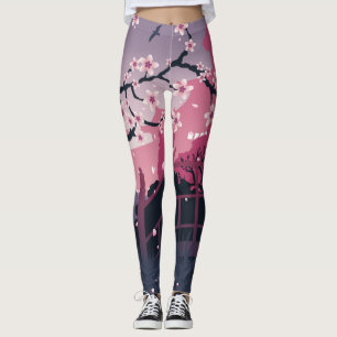 Legging Flor escuro