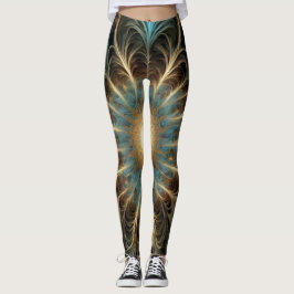 Legging Flor Fractal Radiante