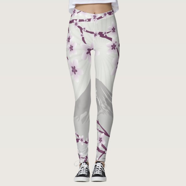 Legging Flor lavanda (Frente)