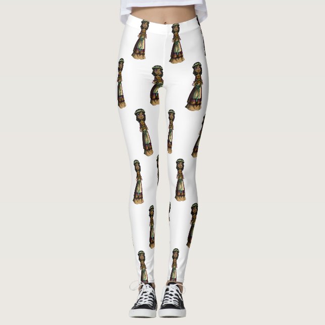 Legging  Flor Maiden (Frente)