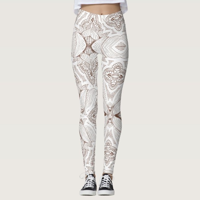 Legging Flor Mandala 1 (Frente)