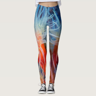 Legging Flor marinha